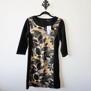 NEW Dolcezza Simply Art Dress Size S Abstract Wearable Art